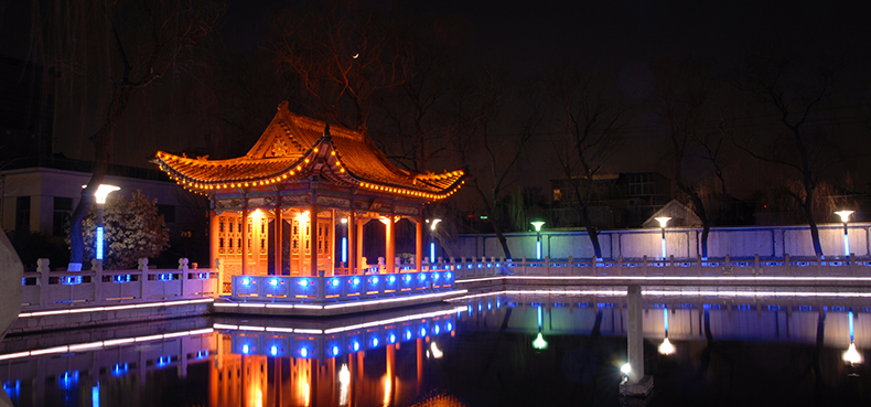 LED點光源美化亮化工程提升城市顏值(圖1)