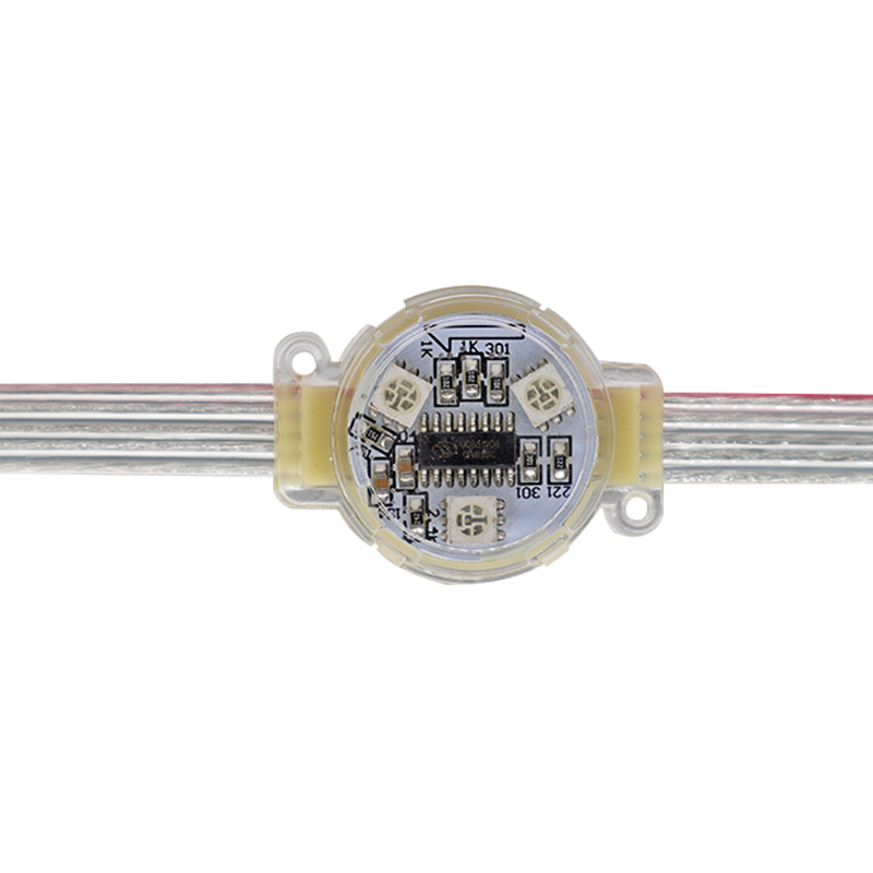 戶外亮化DMX512點(diǎn)光源怎么接線?(圖1)