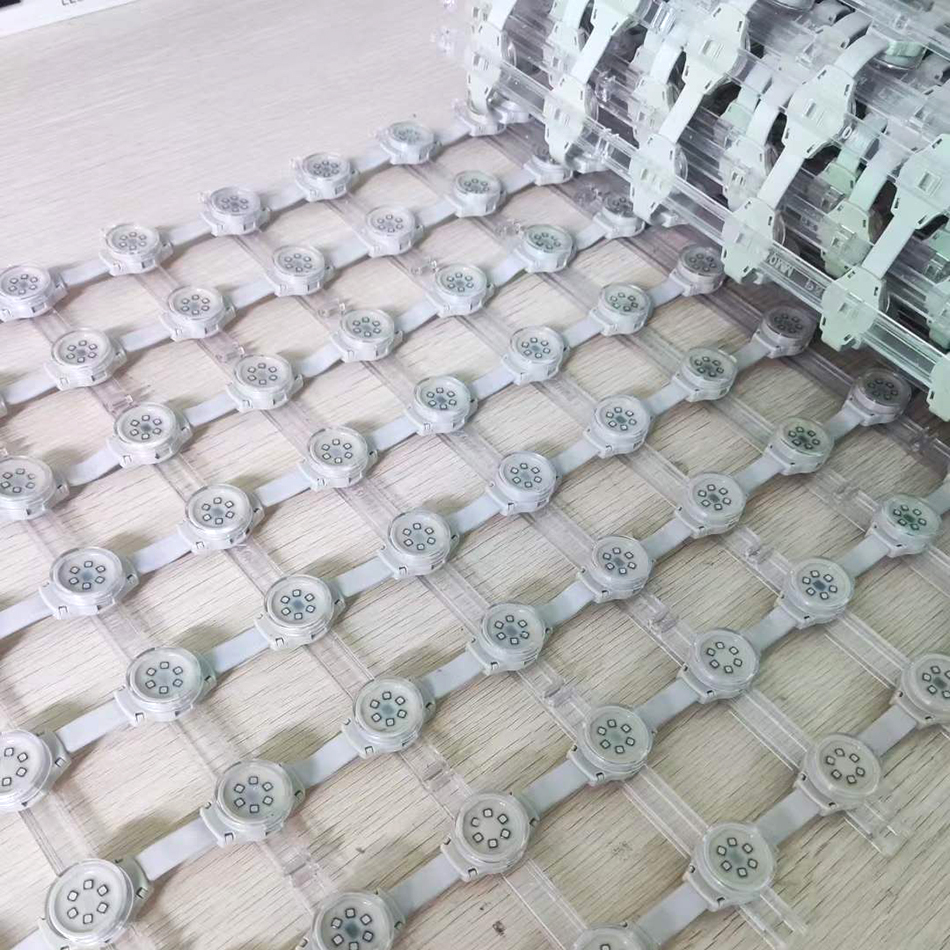 華宇星新一代創意網格屏使用范圍廣安裝便捷(圖1)